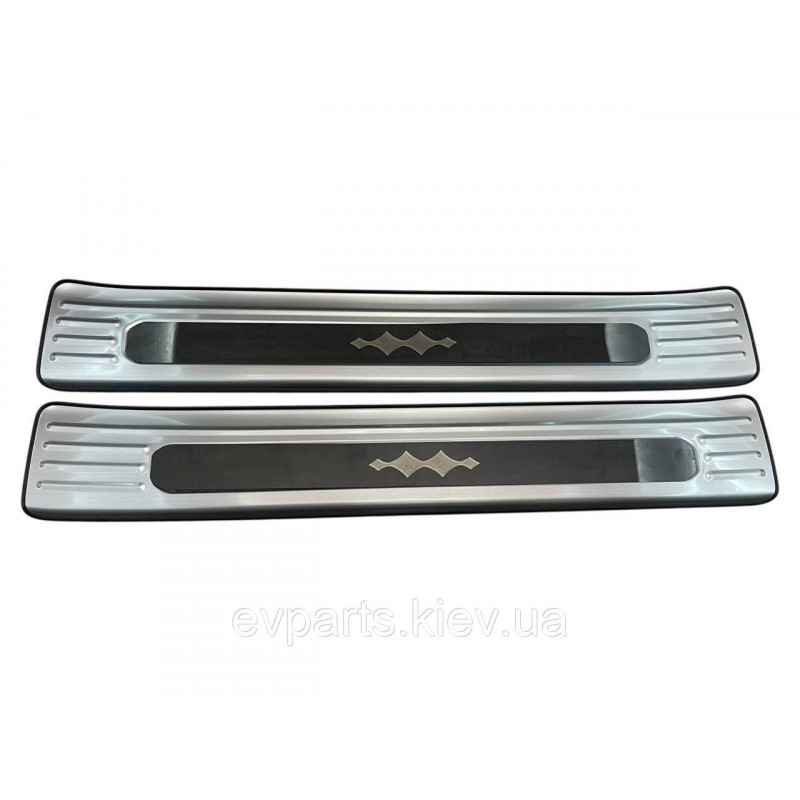 Накладки на пороги зовнішні BYD Leopard 3