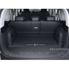 Килимок / настил у багажник для BYD Leopard 3 (повне покриття 360°, чорний)