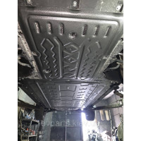 Захист днища BYD Leopard 3 повний (5 частин, марганцевий сплав)