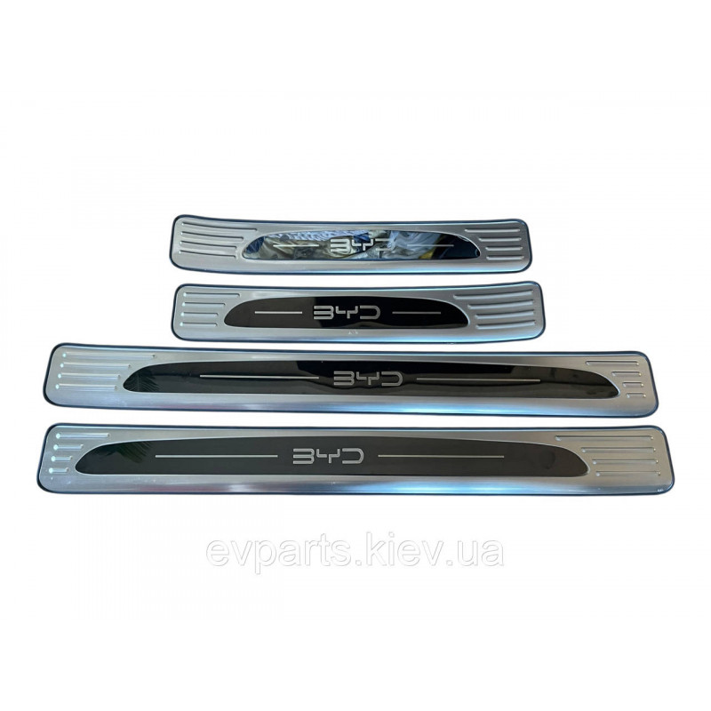 Захисні накладки на пороги для BYD Sealion 06 EV / DM-i — Комплект (4 шт.)