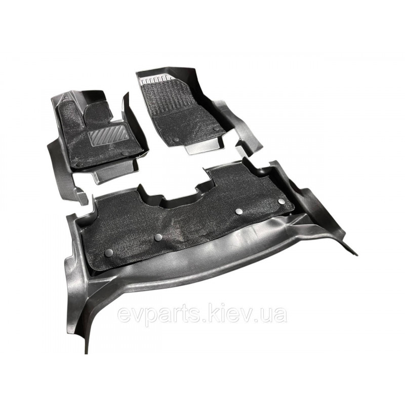 ​​​​​​​Килимки в салон 2 в 1 з захистом порогів для BYD Sealion 06 EV / DM-i (2024–2026)
