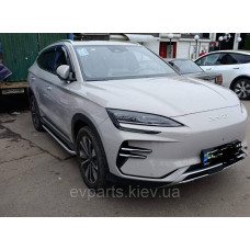 Бічні пороги (підніжки) для BYD Song Plus 2023-2025 — Повноцінні