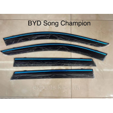 Вітровики/Дефлектори для BYD Song Plus 2021-2025