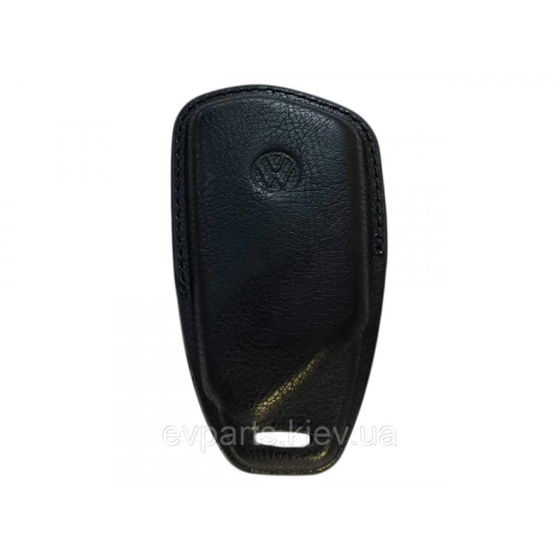 Чохол на ключ для автомобіля Volkswagen ID4 / ID3 / ID6 / ID Unyx (чорний, еко-шкіра)